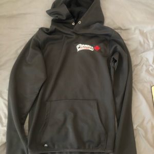 Athletic hoodie
